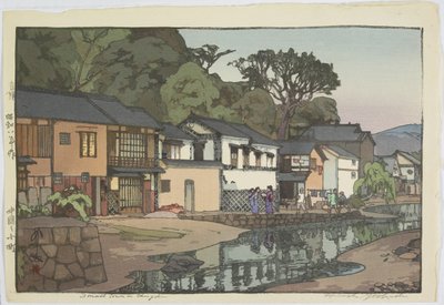 Piccola città nel distretto di Chūgoku da Hiroshi Yoshida