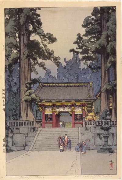 Santuario di Toshoyu da Hiroshi Yoshida