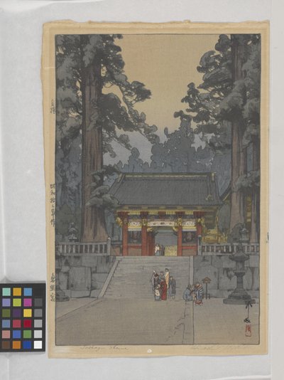 Santuario di Toshoyu da Hiroshi Yoshida