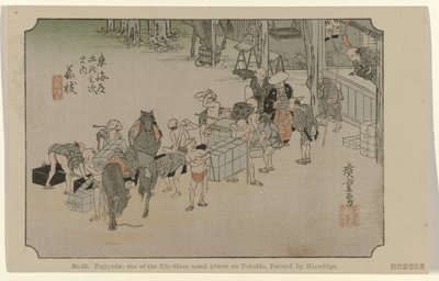 Fujieda da Hiroshige (I) , Utagawa