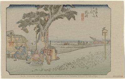 Fukuroi da Hiroshige (I) , Utagawa