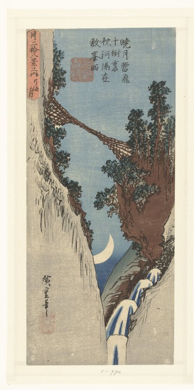 Mezzaluna da Hiroshige (I) , Utagawa