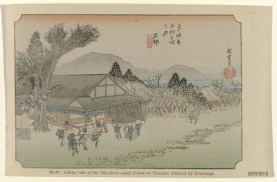 Ishibe da Hiroshige (I) , Utagawa