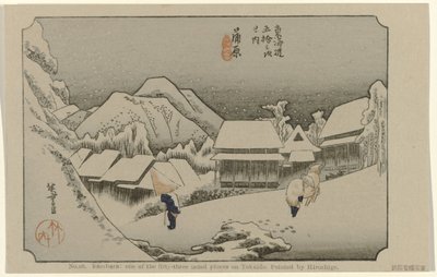 Kambara da Hiroshige (I) , Utagawa