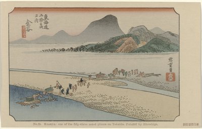 Kanaya da Hiroshige (I) , Utagawa