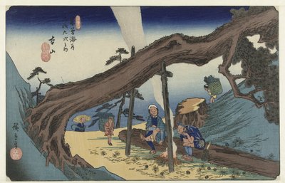 Motoyama da Hiroshige (I) , Utagawa