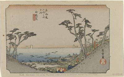 Shirasuka da Hiroshige (I) , Utagawa