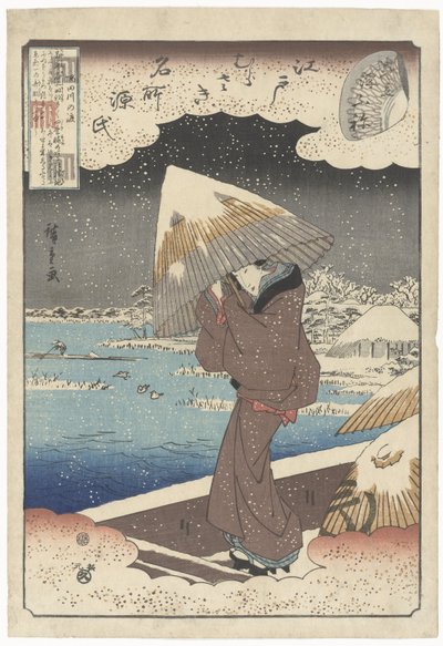 Ukifune da Hiroshige (I) , Utagawa