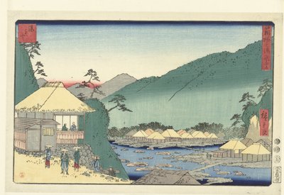 Yumoto da Hiroshige (I) , Utagawa