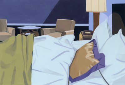 Hotel, camera da letto, 2016 da Hiroyuki Izutsu