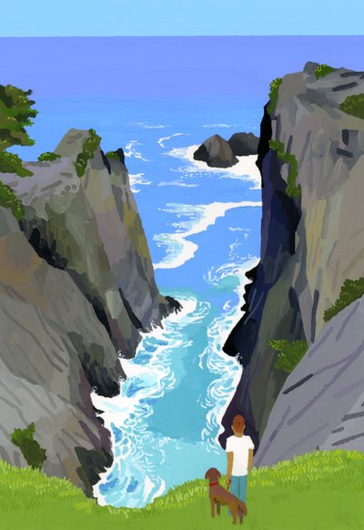 Passeggiando con i Cani sulla Costa delle Rias da Hiroyuki Izutsu