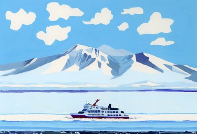 Nave nel Ghiaccio alla Deriva da Hiroyuki Izutsu