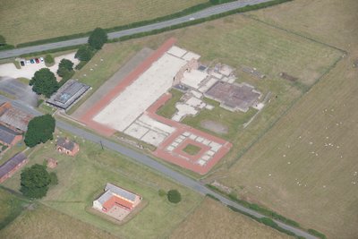 Bagni della città romana di Wroxeter, Shropshire da Historic England