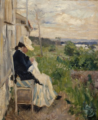 Al sole da Hjalmer Eilif Emanuel Peterssen