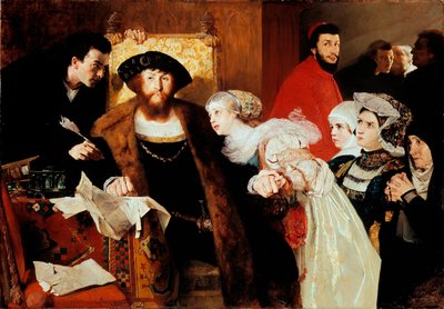 Cristiano II firma la condanna a morte di Torben Oxe da Hjalmer Eilif Emanuel Peterssen
