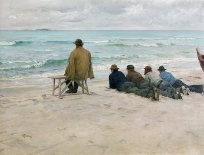 Di guardia da Hjalmer Eilif Emanuel Peterssen