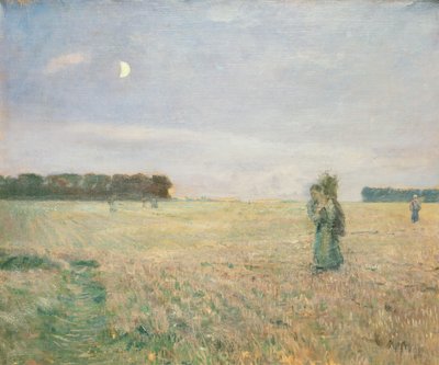 La fine della giornata da Hjalmer Eilif Emanuel Peterssen