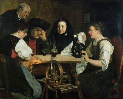 La prima macchina da cucire da Hjalmer Eilif Emanuel Peterssen