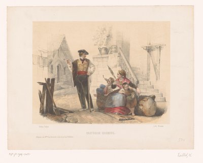 Famiglia in costumi baschi da Hélène Feillet