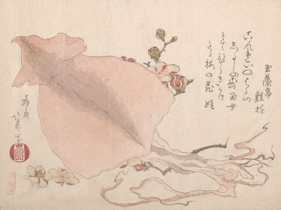 Seppia essiccata e fiori di prugno da Hokuba