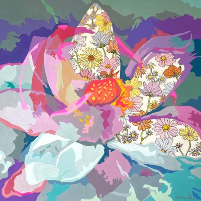 Astratto Floreale #10 da Holly Boruck