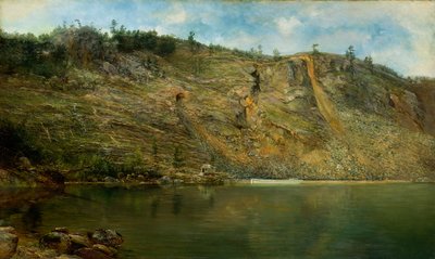 La miniera di ferro, Port Henry, New York da Homer Dodge Martin