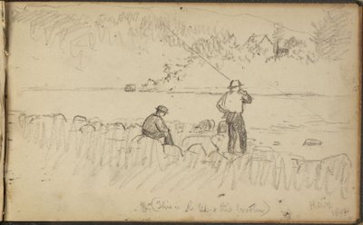 Due uomini che pescano da Homer Dodge Martin