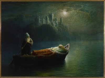 La morte di Elaine da Homer Watson