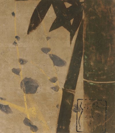 Prugna e bambù, periodo Edo, fine XVI-inizio XVII secolo da Hon