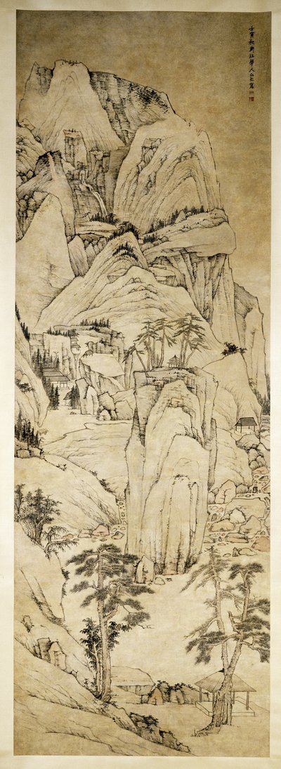 Paesaggio monumentale da Hongren Hongren