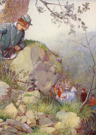 Robin Hood nella foresta da Honor Charlotte Appleton