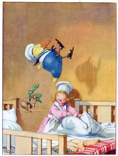 Rimbalzavano sulle molle, illustrazione da 