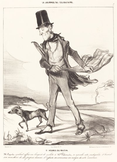 11 del mattino da Honoré Daumier