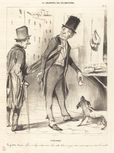 2 ore - La merenda di Azor da Honoré Daumier