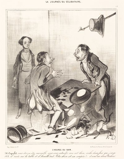 5 ore del pomeriggio da Honoré Daumier
