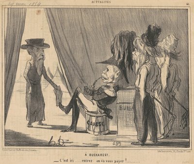 A Bucarest da Honoré Daumier