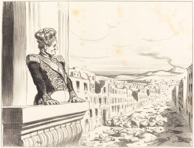 A Napoli - Il miglior dei re... (1ª tavola) da Honoré Daumier