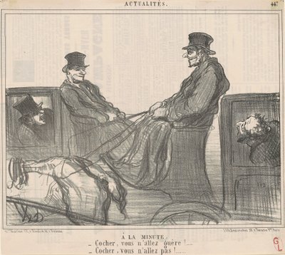 Al minuto da Honoré Daumier