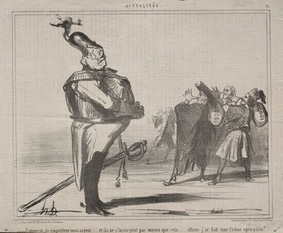 Attualità n. 71: Perché mi stanno portando via i soldi... da Honoré Daumier