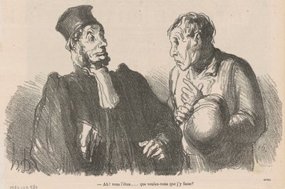 Ah! Sei tu... cosa vuoi che... da Honoré Daumier