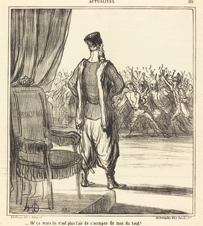 Ah! ça... non sembrano più preoccuparsi di me da Honoré Daumier