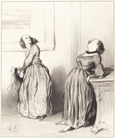 Ah voi trovate che il mio ultimo romanzo non è del tutto... da Honoré Daumier