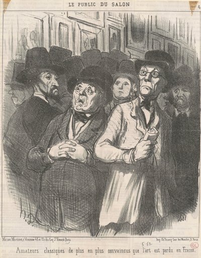 Amatori classici convinti da Honoré Daumier