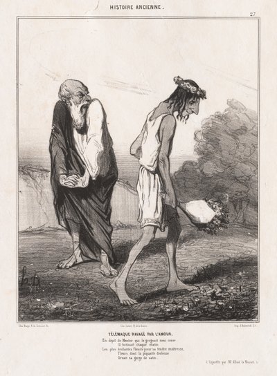 Storia Antica: Tav. 27, Telemaco Devastato dall