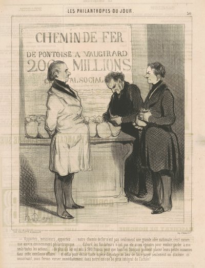 Portate, signori, portate ... da Honoré Daumier