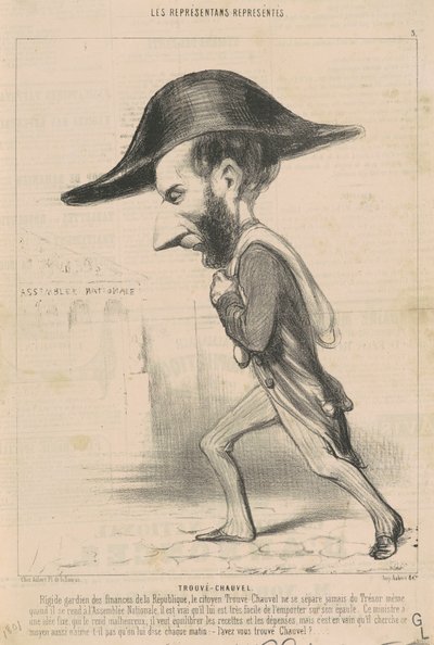 Ariste trovato Chauvel da Honoré Daumier
