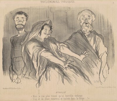 Athalie da Honoré Daumier