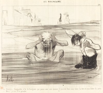 Attenzione, Gargouillet, ecco il borghese che passa... da Honoré Daumier