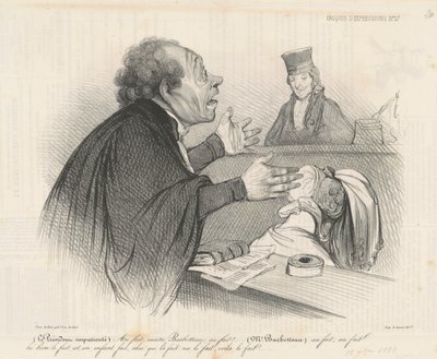 A proposito, maestro Barbotteau da Honoré Daumier