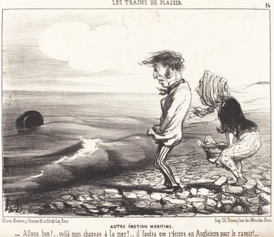 Altra emozione marittima da Honoré Daumier